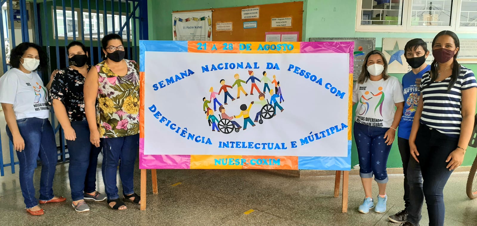 Escolas jurisdicionadas a CRE4 realizam ações durante a Semana Nacional da Pessoa Com Deficiência Intelectual e Múltipla.